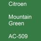 Preview: Citroen, Mountain Green, AC-509.